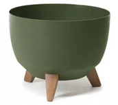 Donice - LAMELA Donica MISA ROMA śr. 29 cm zielona - miniaturka - grafika 1