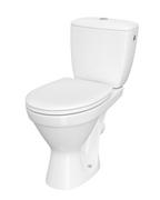 Kompakty WC - Cersanit Cersania Simpleon Zestaw Toaleta WC kompaktowa z deską wolnoopadającą i spłuczką biały K11-2337 - miniaturka - grafika 1