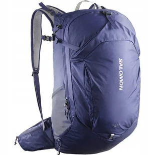 Plecak turystyczny Salomon Trailblazer 30 l mazarine blue/ghost gray - Plecaki - miniaturka - grafika 2