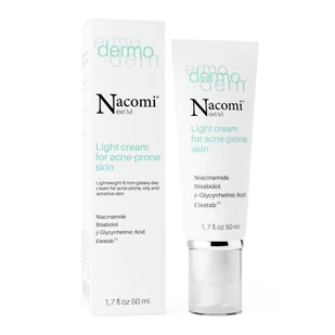 Nacomi Lekki Krem do Cery Trądzikowej 50 ml - Kremy do twarzy - miniaturka - grafika 7