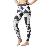 Legginsy - Legginsy Reebok Boldface damskie getry sportowe termoaktywne-2XS - miniaturka - grafika 1