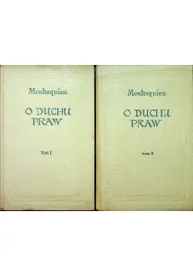 O duchu praw Tom I i II - Prawo - miniaturka - grafika 1