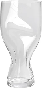 Wazon pogięty Squeeze 23 cm transparentny - Wazony i flakony - miniaturka - grafika 1