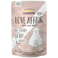 Mokra karma dla kotów - HARDYS Love Affair Karma mokra dla kotów Dziczyzna i kaczka 12x100 g - miniaturka - grafika 1