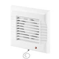 Wentylatory łazienkowe - Wentylator łazienkowy WM100W biały, 0,76 kg, Ø100, włącznik pociągany AWENTA - miniaturka - grafika 1