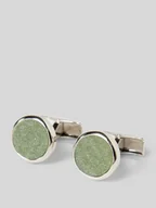 Spinki do mankietów i krawatów - Spinki do mankietów z obramowaniem - miniaturka - grafika 1