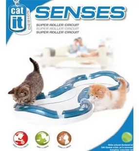 CATIT - Tor do zabawy Design Senses Super Roller Circuit - Zabawki dla kotów - miniaturka - grafika 1