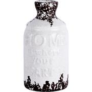 Wazony i flakony - Florina Decor Wazon Home 16 cm biały Darmowa dostawa od 199 zł + wysyłka 24h 9W1015 - miniaturka - grafika 1