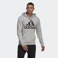 Bluzy sportowe damskie - Bluza z kapturem adidas Essentials Big Logo - miniaturka - grafika 1