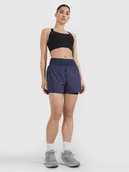 Spodenki damskie - 4F Spodenki do biegania w terenie szybkoschnące damskie - szara L - miniaturka - grafika 1