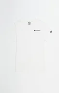 Koszulki i topy damskie - Champion Legacy American Classics W-Script Logo Light Cotton Jersey S-s Regular Crewneck Koszulka damska, Off White, S - miniaturka - grafika 1