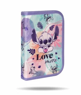 PATIO, piórnik 1-komorowy disney fashion stitch clipper bez wyposażenia - Piórniki - miniaturka - grafika 1