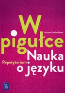 Powieści i opowiadania - Joanna Dobkowska W pigułce. Nauka o języku. Repetytorium. Liceum i technikum. - miniaturka - grafika 1