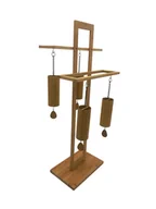 Instrumenty dęte - Statyw do Koshi Zaphir Chimes bambusowy duży - miniaturka - grafika 1