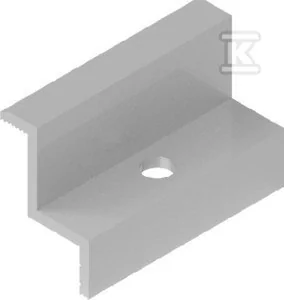 Uchwyt boczny panelu BUF35L czarny, RAL 2/9005 - Panele fotowoltaiczne - miniaturka - grafika 1