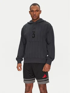 adidas Bluza Seasonal Essentials US Sport JD8095 Szary Regular Fit - Bluzy męskie - miniaturka - grafika 1