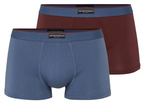EMPORIO ARMANI UNDERWEAR ORYGINALNE BOKSERKI MĘSKIE 2-PACK BOX XL