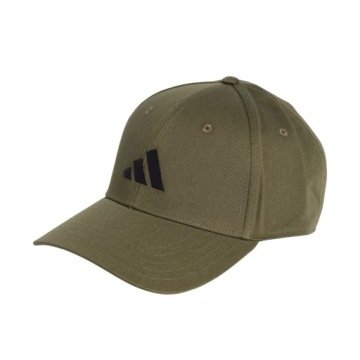 Czapka z daszkiem adidas New Logo Baseball oliwkowa JP0395 Dorośli M/L