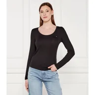 Bluzki damskie - Tommy Jeans Bluzka Regular Fit - miniaturka - grafika 1