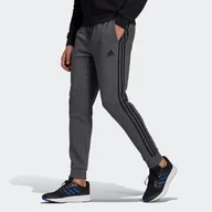 Spodnie sportowe męskie - Spodnie męskie adidas Essentials Tapered Cuff 3 Stripes - miniaturka - grafika 1