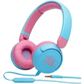 Słuchawki - JBL JR310 Różowo-niebieskie (JR310BLU) - miniaturka - grafika 1