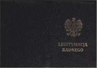Legitymacja radnego [Pu/Os-221b] - Druki akcydensowe - miniaturka - grafika 1
