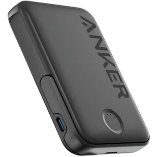 Anker 322 MagGo 5000mAh 7.5W z podstawką Czarny - Powerbanki - miniaturka - grafika 1