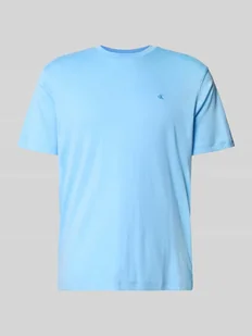 T-shirt z wyhaftowanym logo - Koszulki męskie - miniaturka - grafika 1