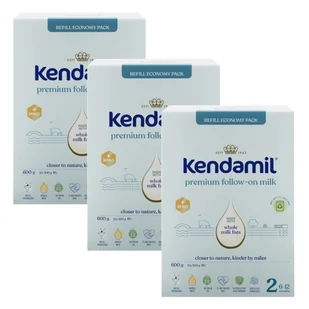 Kendamil Premium 2 HMO+ Mleko następne od 6. miesiąca życia Refill Pack, 600 g - Mleko modyfikowane - miniaturka - grafika 1