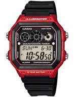 Zegarki męskie - Zegarek Męski CASIO AE-1300WH-4AVDF - miniaturka - grafika 1
