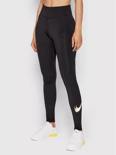 Spodnie damskie - Nike Legginsy One Luxe DO2588 Czarny Tight Fit - grafika 1