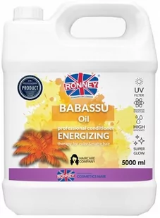 Ronney Babassu Oil Energizing Odżywka energetyzująca do włosów farbowanych i matowych 5000 ml - Odżywki do włosów - miniaturka - grafika 1