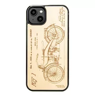 Etui i futerały do telefonów - Drewniane Etui Bewood iPhone 14 Plus HARLEY PATENT ANIEGRE - miniaturka - grafika 1