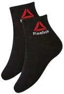 Skarpetki męskie - Reebok Skarpetki ANKLE czarny rozmiar 40-42 - miniaturka - grafika 1
