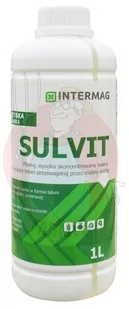 SULVIT to płynny, wysoko skoncentrowany nawóz siarkowy (760 g SO3 w 1 litrze) przeznaczony do dolistnego dokarmiania roślin lub do stosowania dogleb.. - Nawozy ogrodnicze - miniaturka - grafika 1