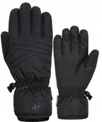 Rękawiczki - 4F DAMSKIE RÄKAWICE OCIEPLANE NARCIARSKIE ZIMOWE / rozm L - miniaturka - grafika 1