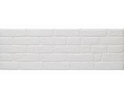 Płytki ceramiczne - Płytka ścienna hiszpańska KERABEN Wall Brick white mat 30x90 gat. I - miniaturka - grafika 1