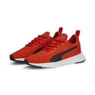 Buty dla dziewczynek - Młodzieżowe buty Flyer Runner PUMA Warm Earth Black Red - miniaturka - grafika 1