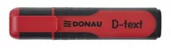 Zakreślacze - Zakreślacz DONAU D-Text 1-5mm czerwony - miniaturka - grafika 1