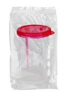 Akcesoria medyczne - ANNA Pojemnik na kał 20 ml jałowy z łopatką Anna - miniaturka - grafika 1