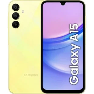 Samsung Galaxy A15 A155 5G 4/128GB Dual SIM Żółty - Telefony komórkowe - miniaturka - grafika 1