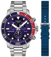 Zegarki męskie - Zegarek Tissot T120.417.11.041.03+T852.047.175 SEASTAR 1000 CHRONOGRAPH - miniaturka - grafika 1