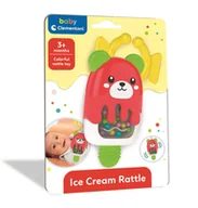 Grzechotki dla dzieci - Clementoni, grzechotka lody 17571 - miniaturka - grafika 1