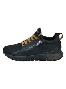 Bugatti Sneakersy "Plasma" w kolorze czarnym - Trampki męskie - miniaturka - grafika 1