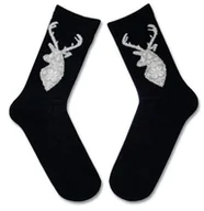 Skarpetki damskie - SKARPETY MARILYN ANGORA NO TERRY X40 (kolor granat-grey, rozmiar uniwersalny) - miniaturka - grafika 1