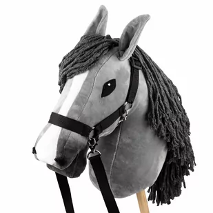 Koń na kiju Hobby Horse Skippi szary - Maskotki i pluszaki - miniaturka - grafika 1