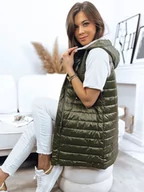 Kamizelki damskie - Kamizelka damska NIKLA zielona Dstreet TY3495-XL - miniaturka - grafika 1