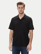 Koszule męskie - Calvin Klein Koszula K10K114197 Czarny Regular Fit - miniaturka - grafika 1