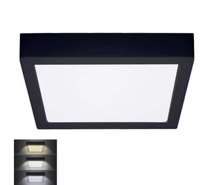 Solight WD175-B- LED Plafon LED/24W/230V 3000/4000/6000K czarny okrągły - Lampy sufitowe - miniaturka - grafika 1