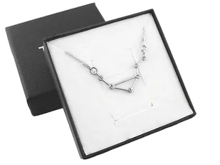 Naszyjnik srebrny znak zodiaku konstelacja waga - Naszyjniki - miniaturka - grafika 1